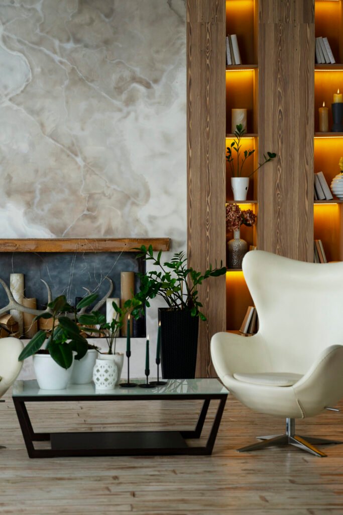 interior room design with armchair potted plants scaled.jpg